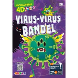 ENSIKLOPEDIA 4D JUNIOR: VIRUS-VIRUS BANDEL (VIRUS HUNT)