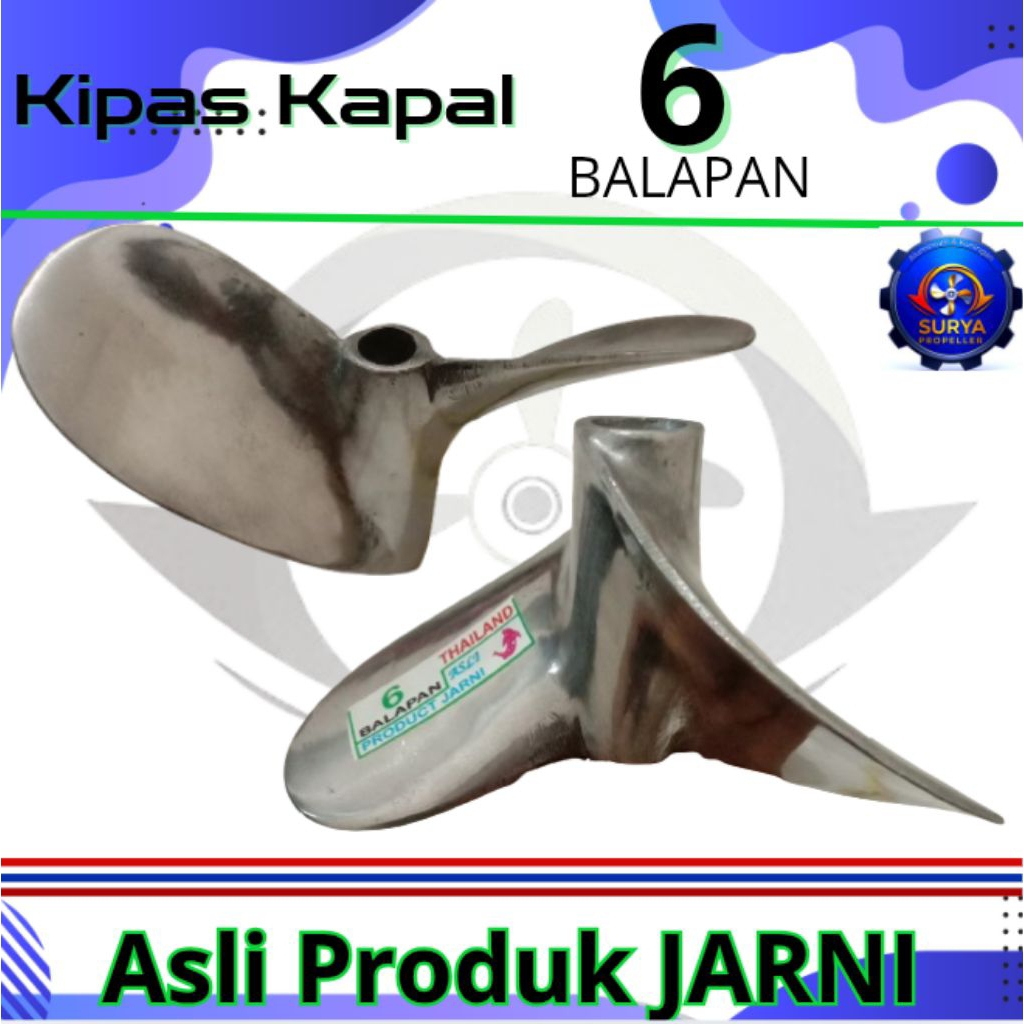 Kipas Balap 6-9pk Baling-baling Perahu Ketinting