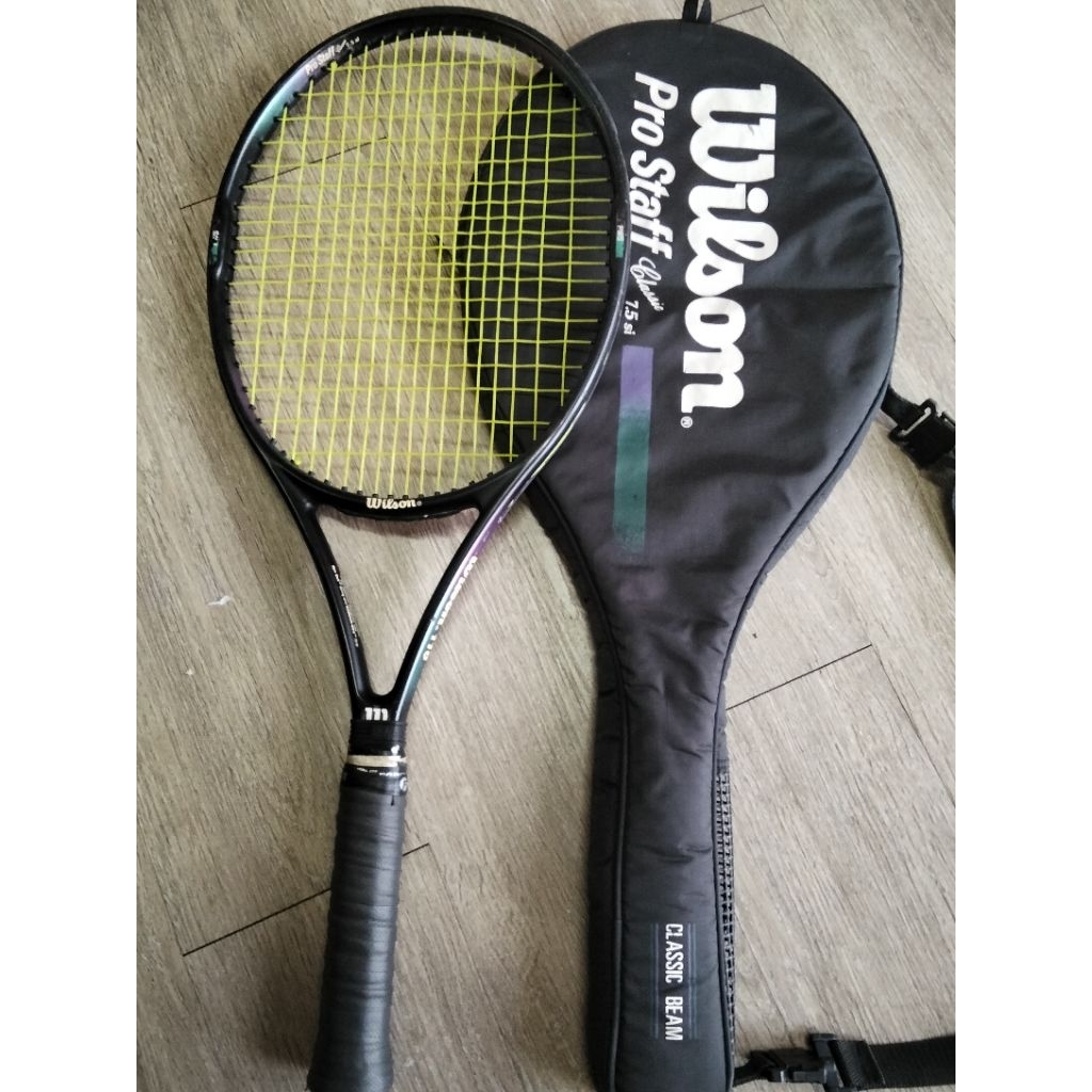 Raket Tenis Tennis Wilson Pro Staff 7.5 si Original