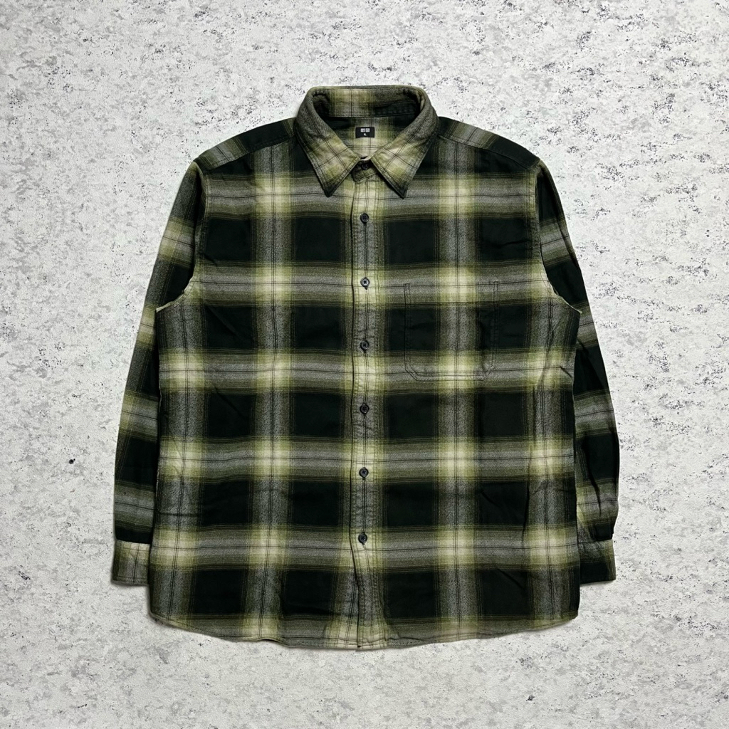 Kemeja Flanel Veterano Uniqlo Veterano Flannel Shirt