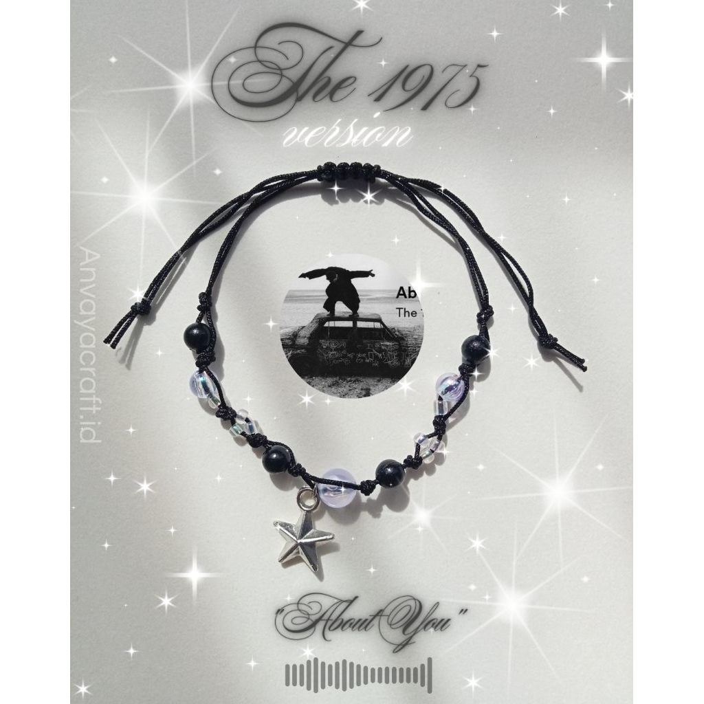 THE 1975 BRACELETS SERIES | "About You" | Gelang Musik | Gelang Album The 1975 | Gelang Aesthetic | 
