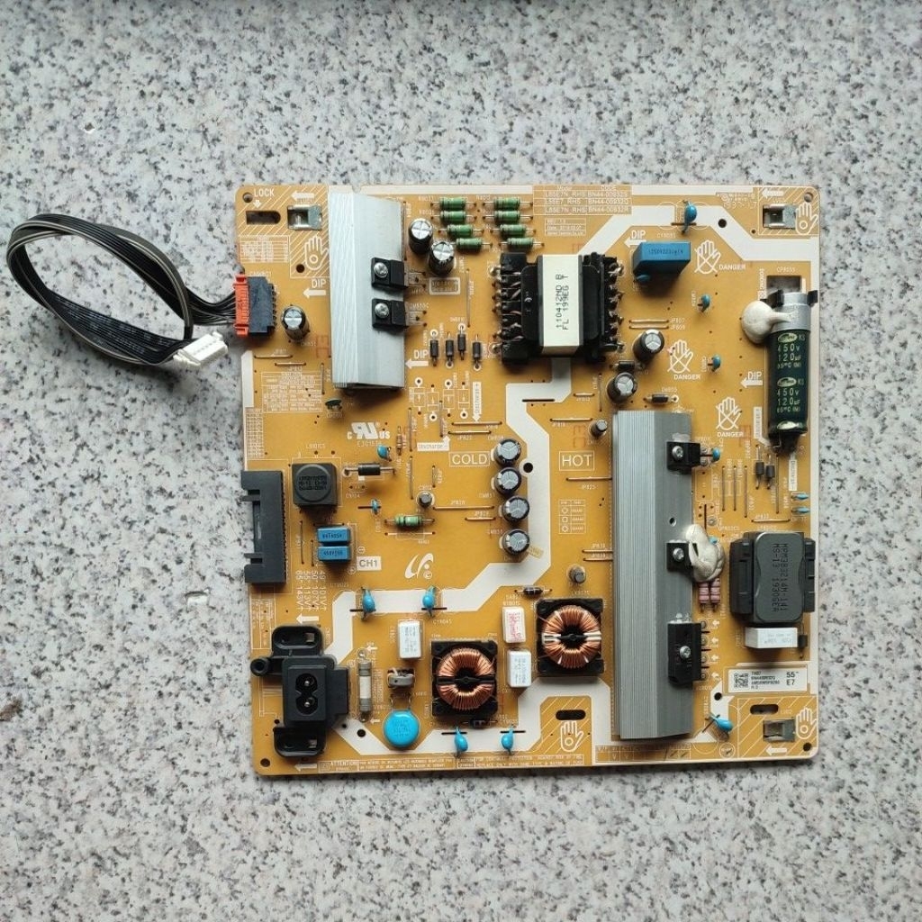 psu power supply samsung UA50RU7400K ORIGINAL copotan panel pecah
