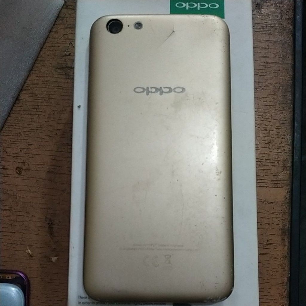 Oppo a71 lcd utuh blm d tes k mesin mati bahan