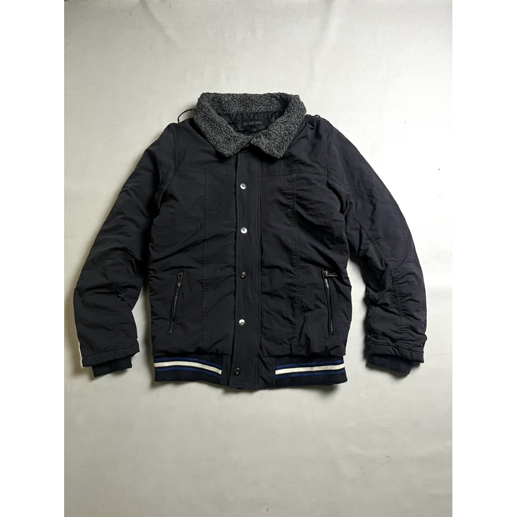 In the attic biker riding jacket two tone