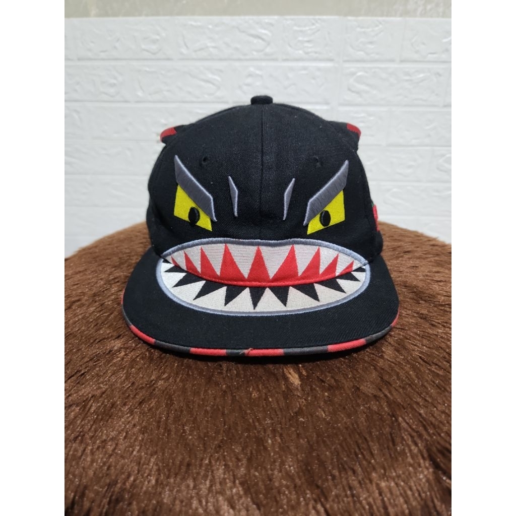 Snapback Elstinko Ebony Dewasa dan Anak