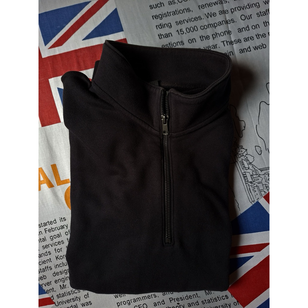 Half Zip Unqlo Original