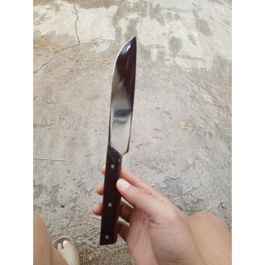 Pisau Dapur Kualitas Premium Baja HSS Germany, Gagang Dari Sonokeling Anti Loyo