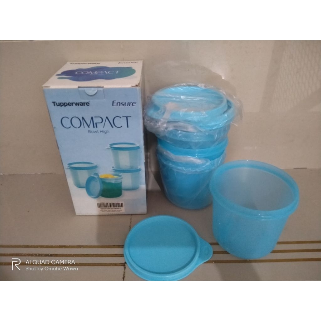 Compact high bowl Tupperware