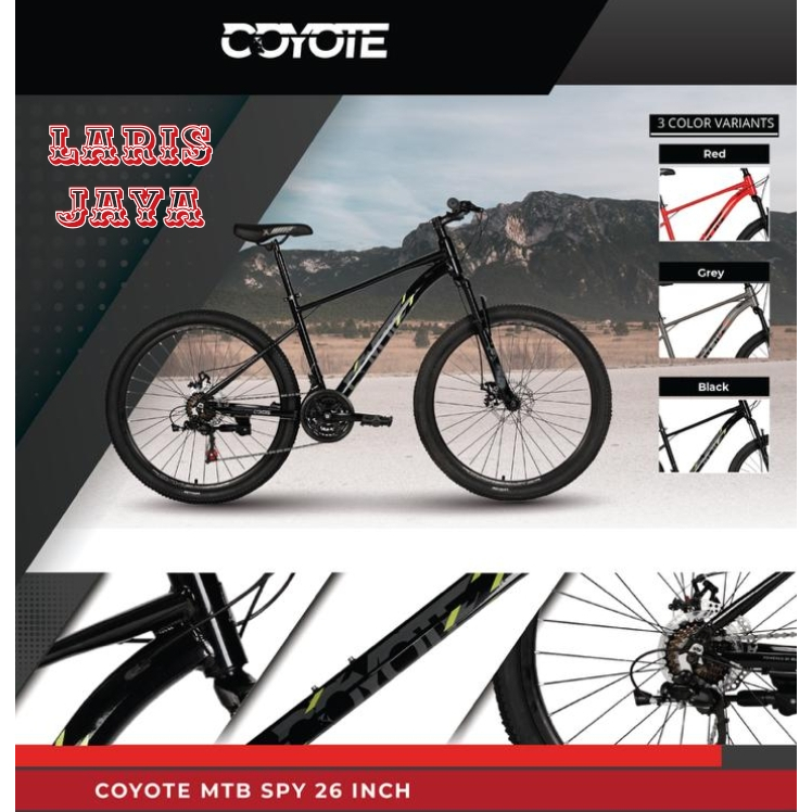 sepeda gunung mtb 26 inch element coyote spy By Element Terbaru