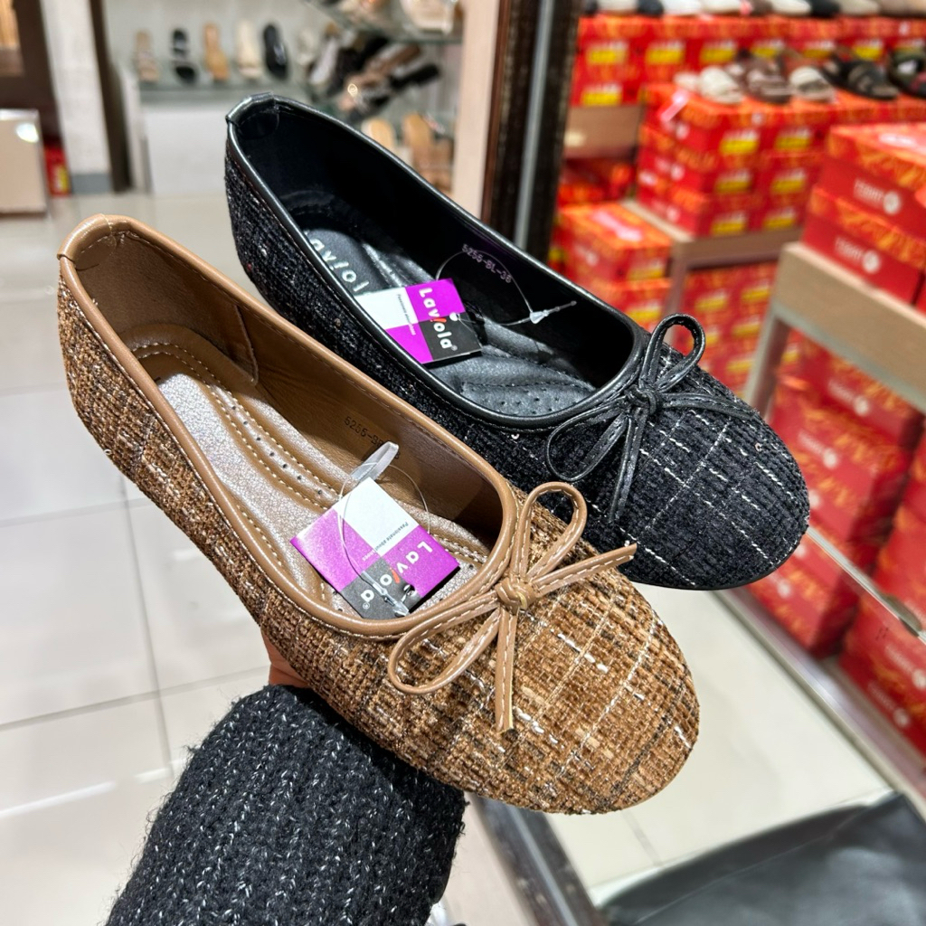 sepatu wanita flat LAVIOLA original