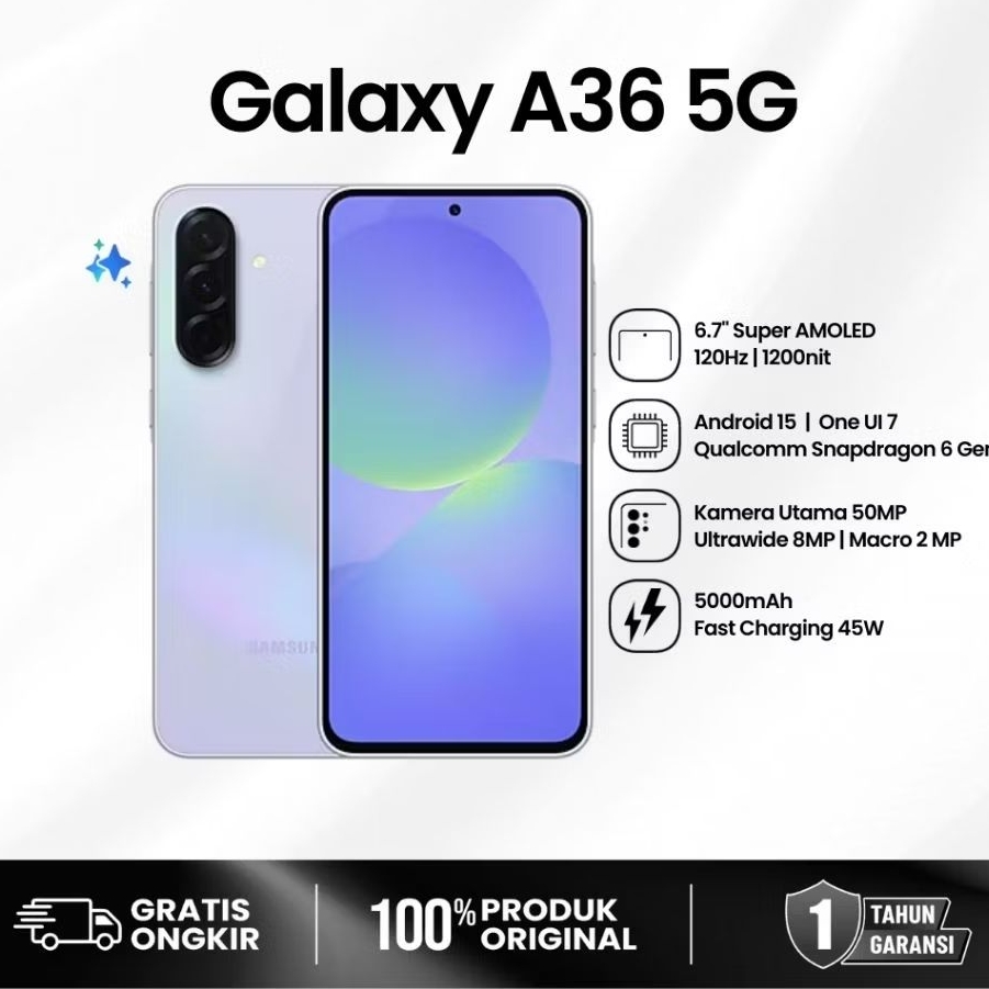 Samsung Galaxy A36 Resmi SEIN Second Original