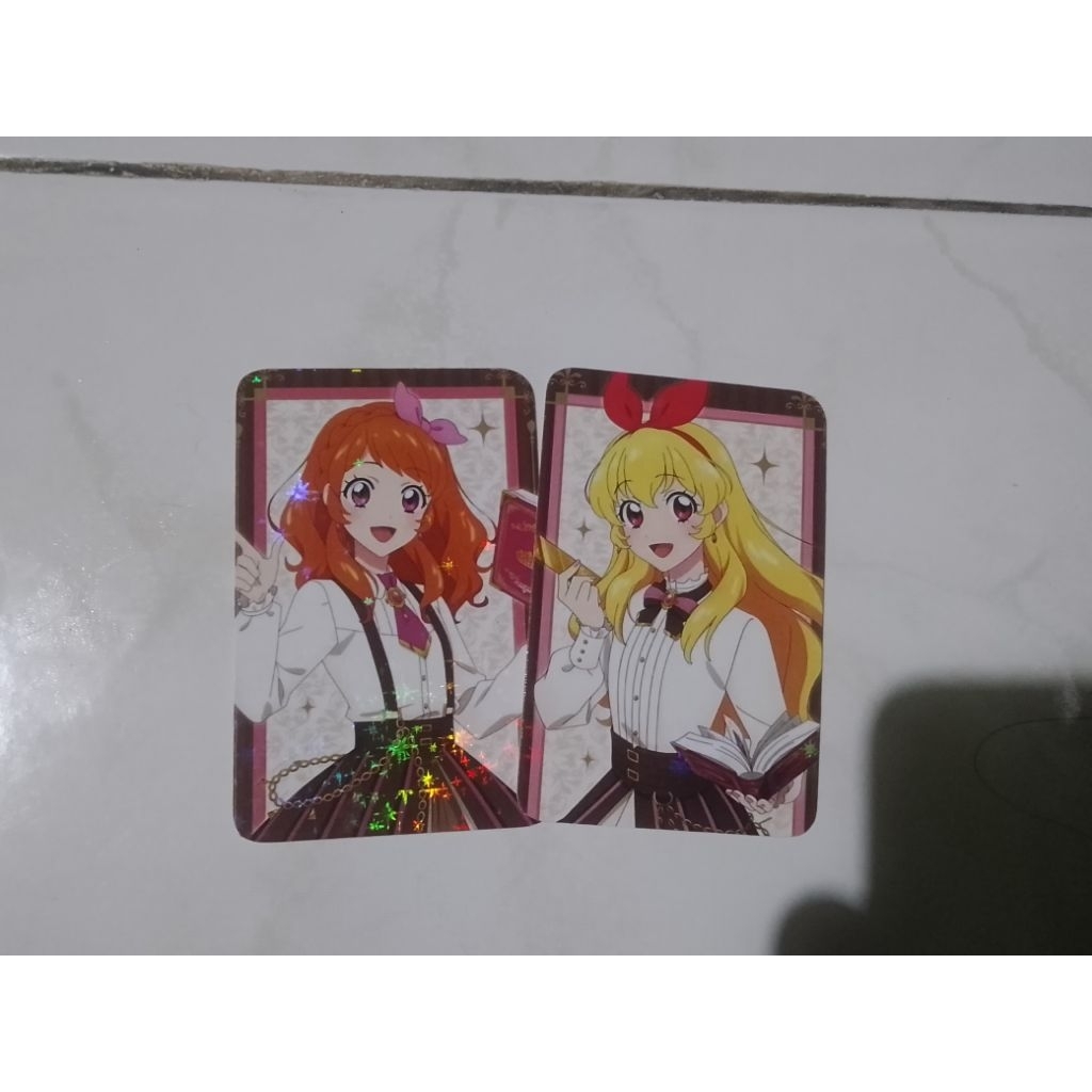 Photo Card Aikatsu Fans Made - Ichigo & Akari