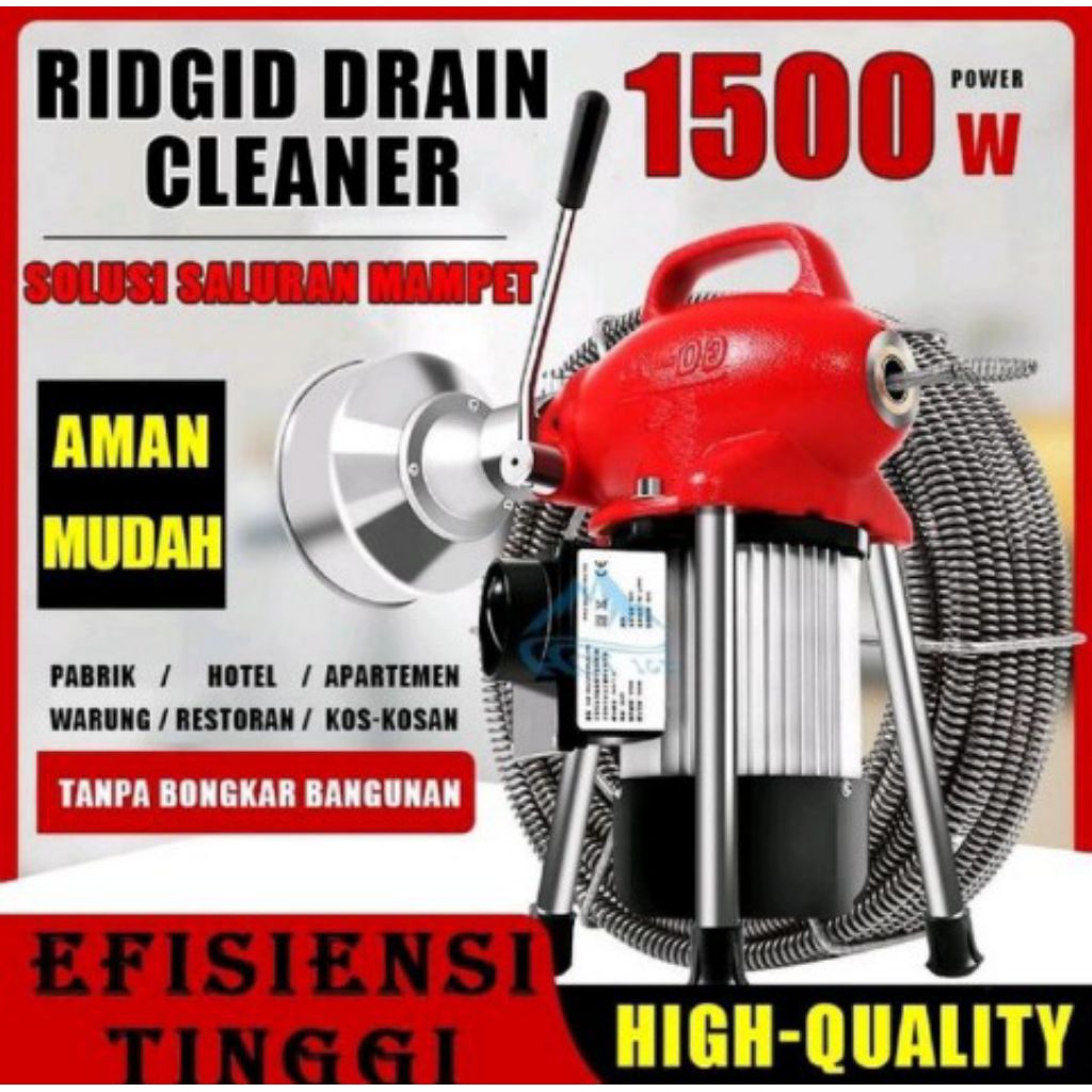 Mesin Bor - 2031 Ridgid Drain Cleaner Pebersih