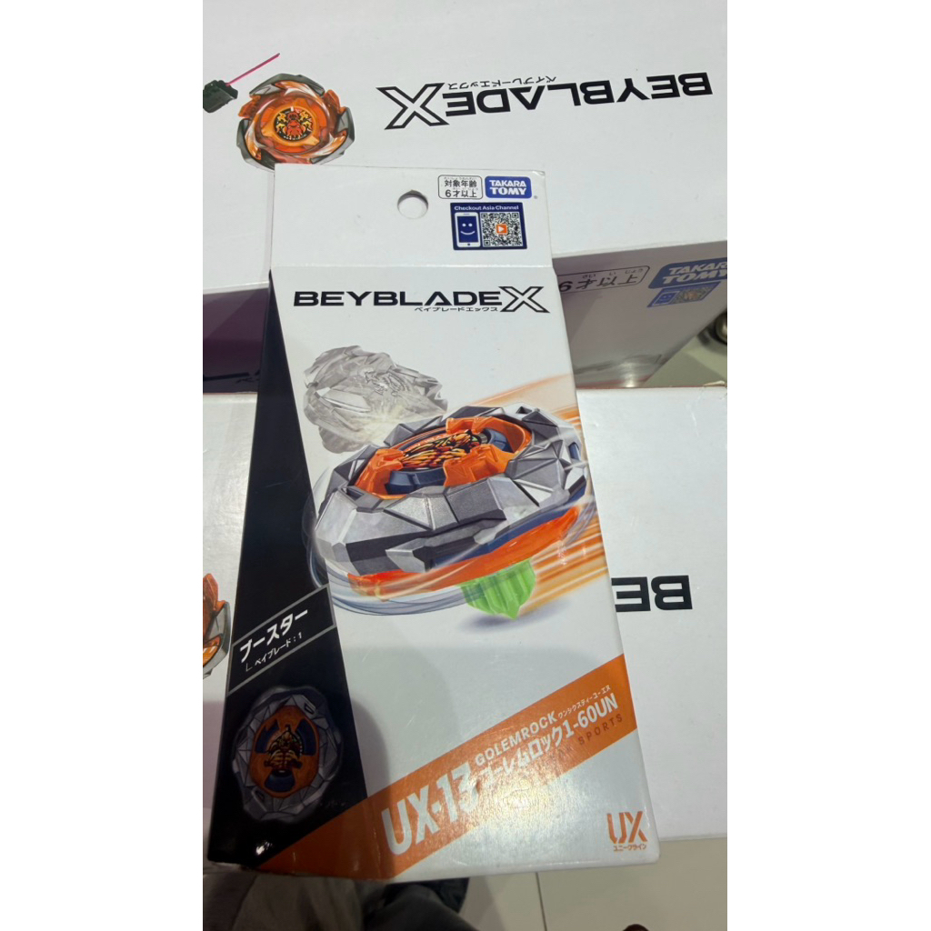 Beyblade X Golem rocks UX-13 Original Takara Tomy