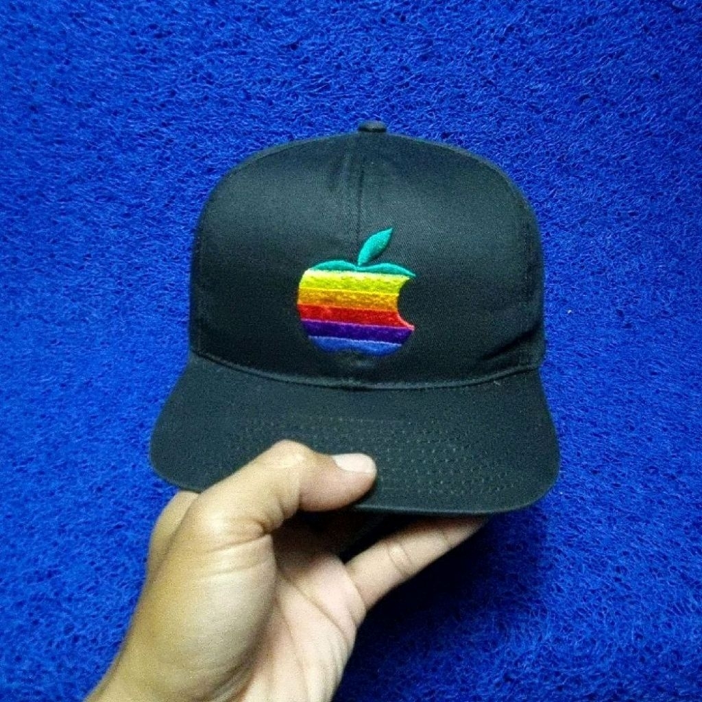 topi vintage apple snapback