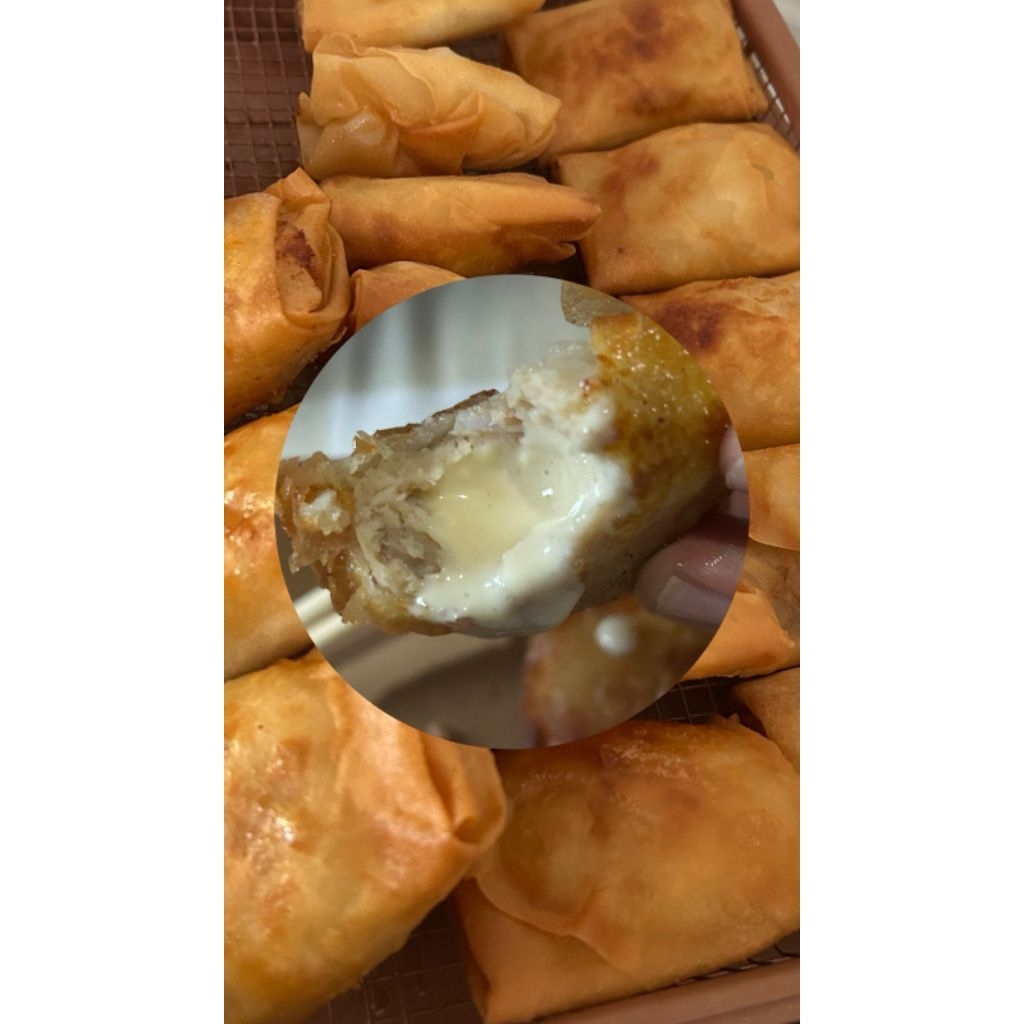 Dimsum goreng keju