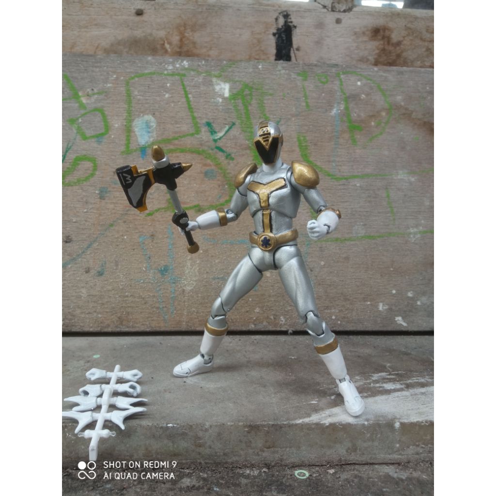 shf Titanium ranger shfiguarts custom action figure power rangers super Sentai SPD # time force mmpr
