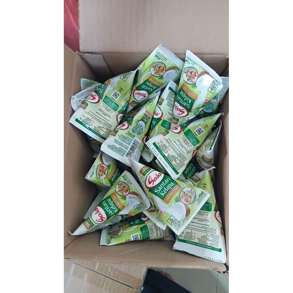 Santan sasa 1 karton isi 32 pcs