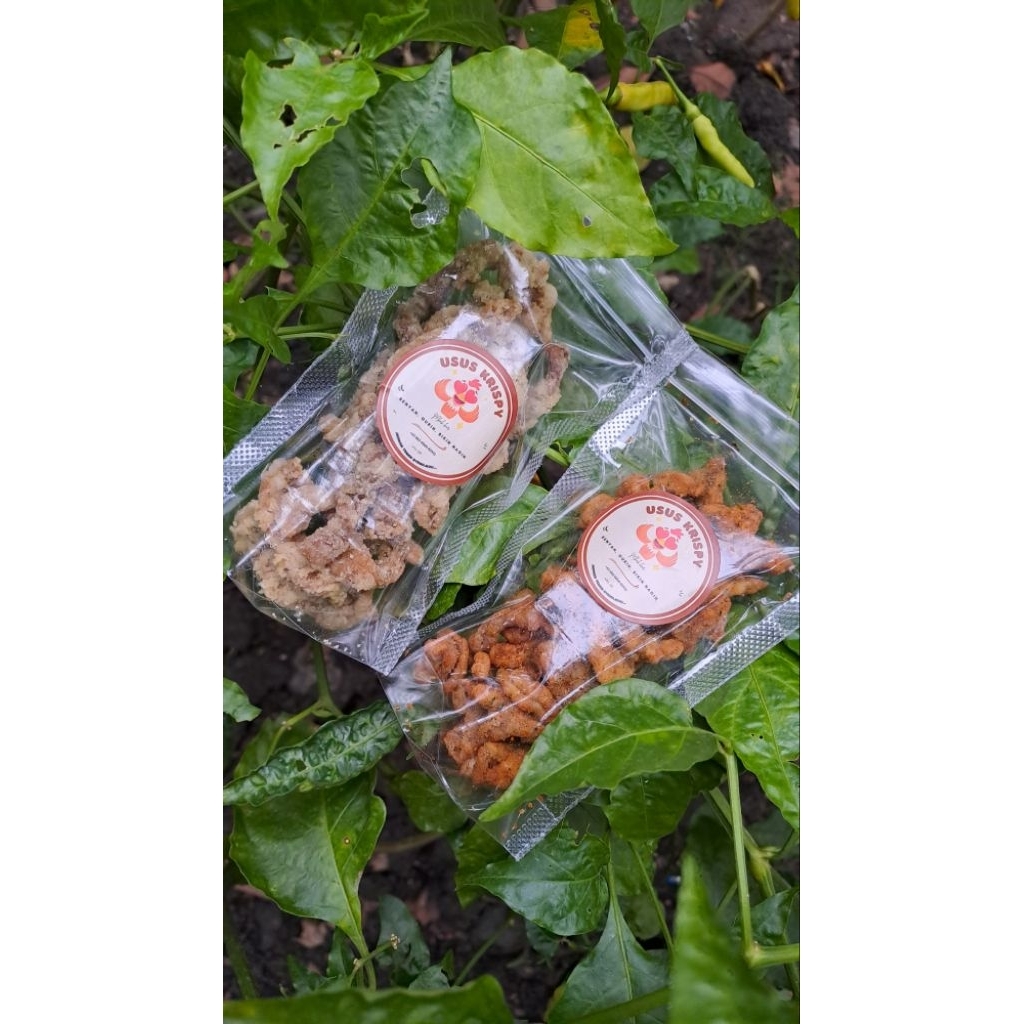 [BARU] U-CRUNCH usus crispy-50 gram/gurih, renyah, bikin nagih