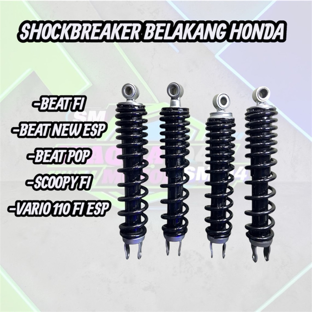 SHOCK SHOCKBREAKER/SOK BELAKANG HONDA BEAT FI 2014-2017(SECOND)