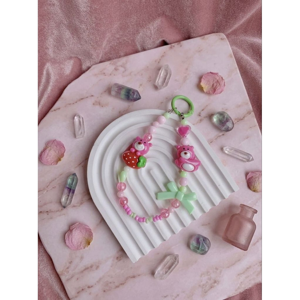 phone strap lotso gantungan hp lotso premium gantungan lanyard Keychain lotso murah