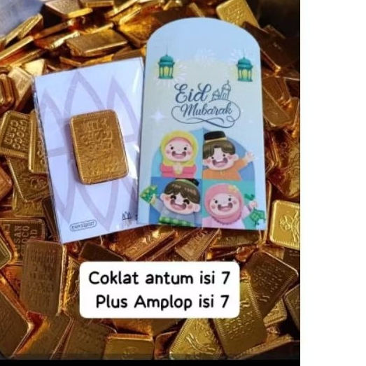 coklat antum untuk isian uang thr anak2.