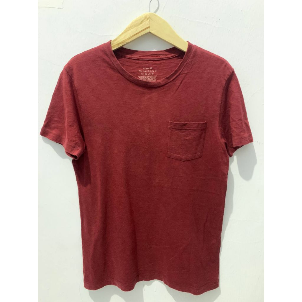 Kaos Polos Pocket Giordano