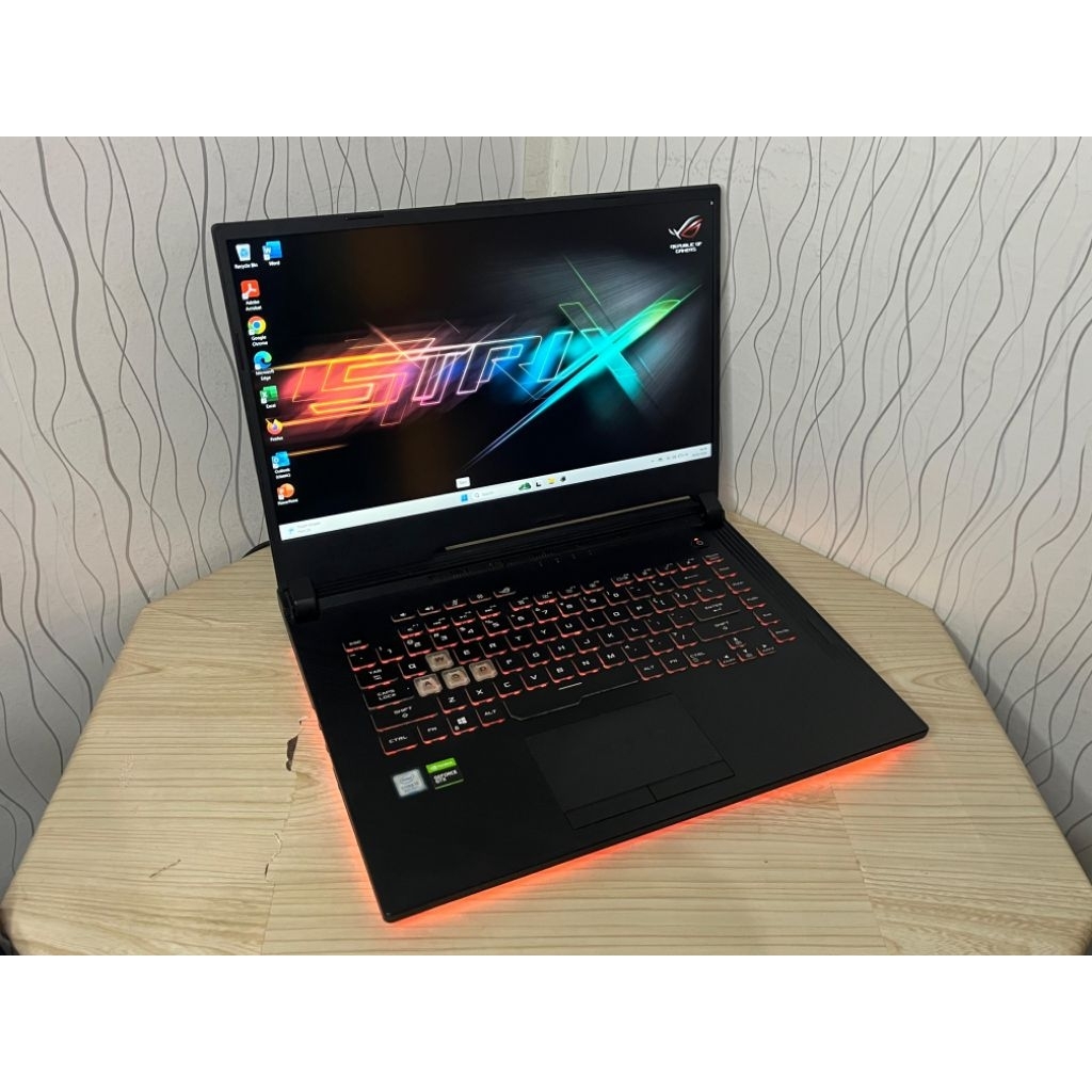 LAPTOP GAMING ASUS ROG STRIX G531GD  i5-9300H RAM 16GB/SSD 512GB GTX 1050 4GB