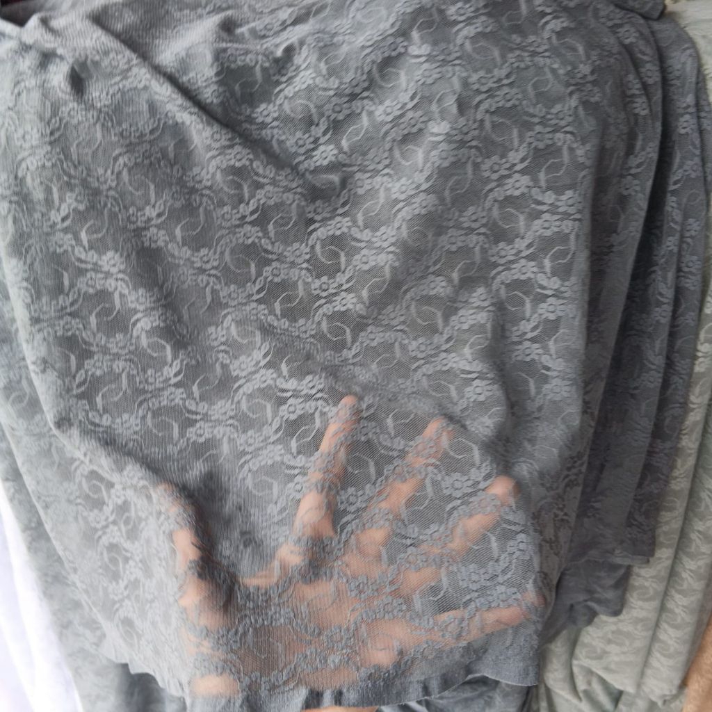 Kain Brokat Premium [0,5meter] - kain brokat stretch motif halus lembut - bahan brokat street lembut