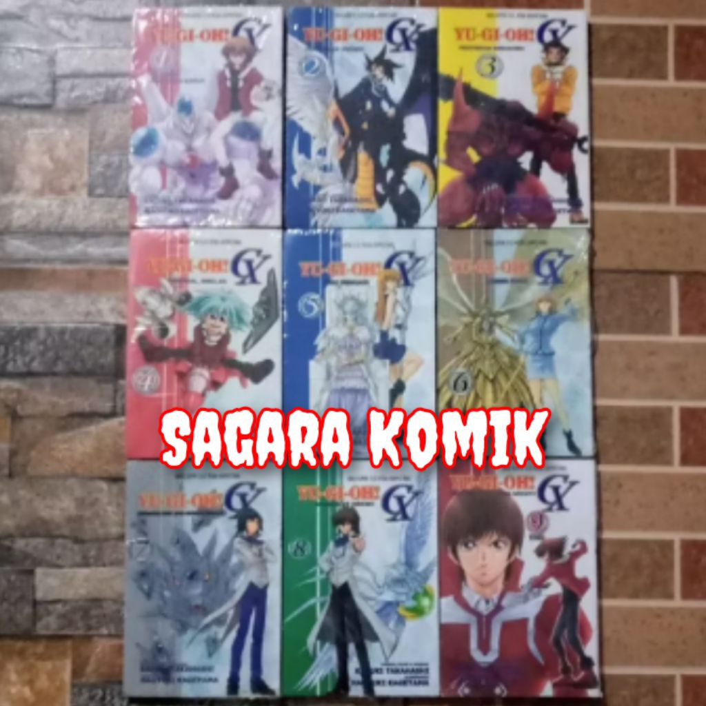 Komik Yugioh GX 1 2 3 4 5 6 7 8 9 Tamat