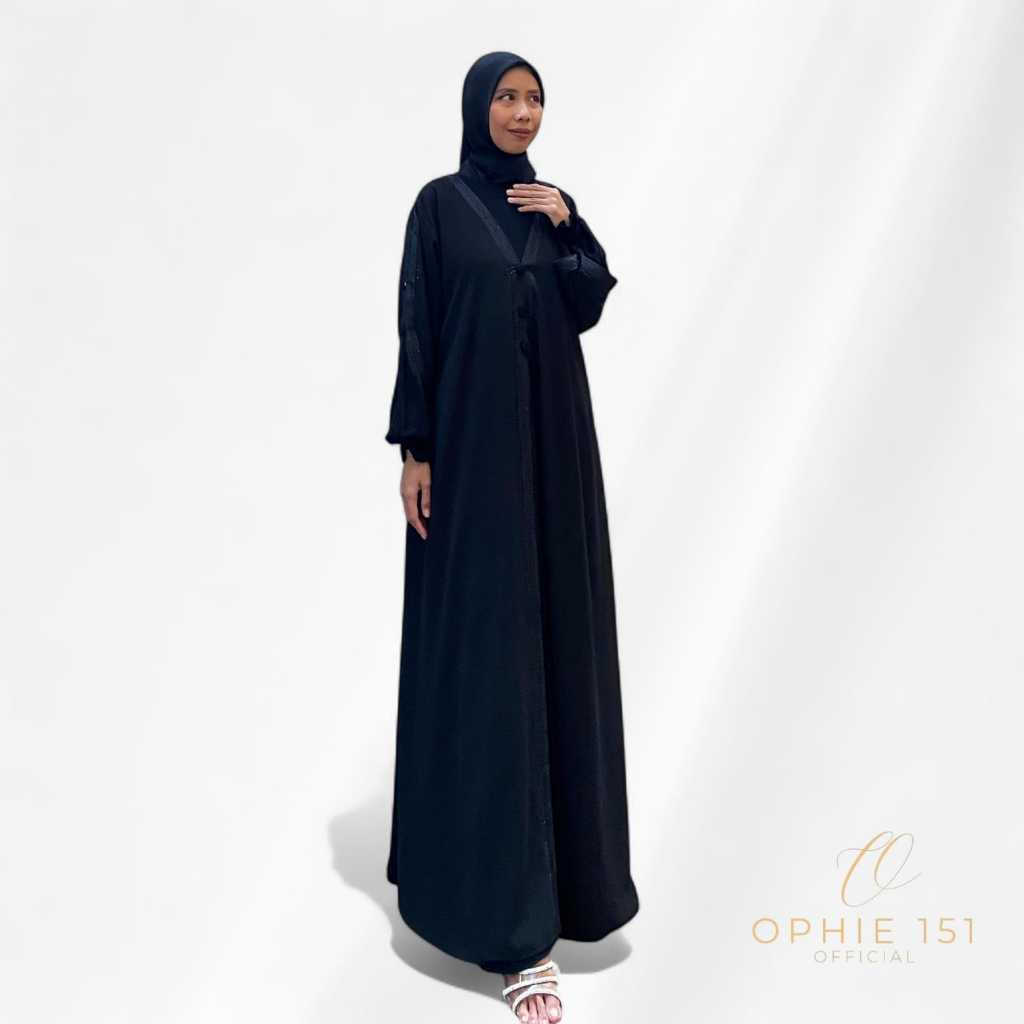 Ophie151 Abaya Malika Wanita Muslim