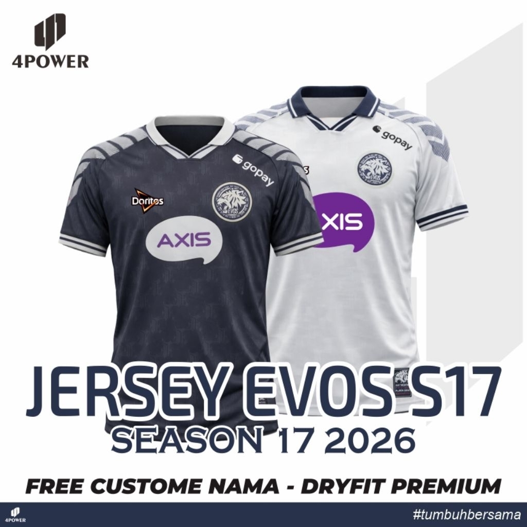 JERSEY EVOS S17 TERBARU 2026 NEW - BAJU KAOS EVOS TERBARU S17 NEW - EVOS FAMS
