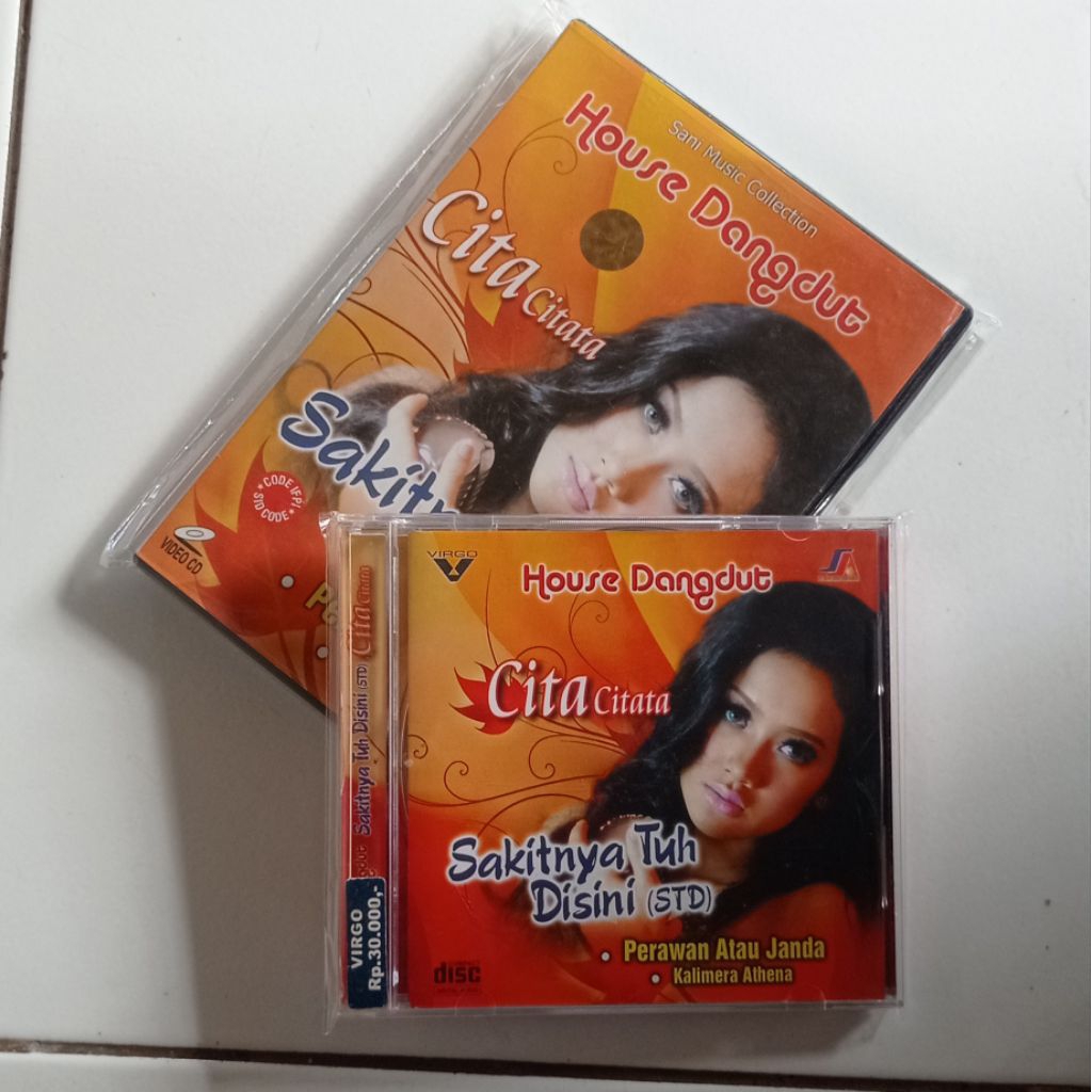 CD Dan VCD Cita Citata Album Sakitnya Tuh Disini