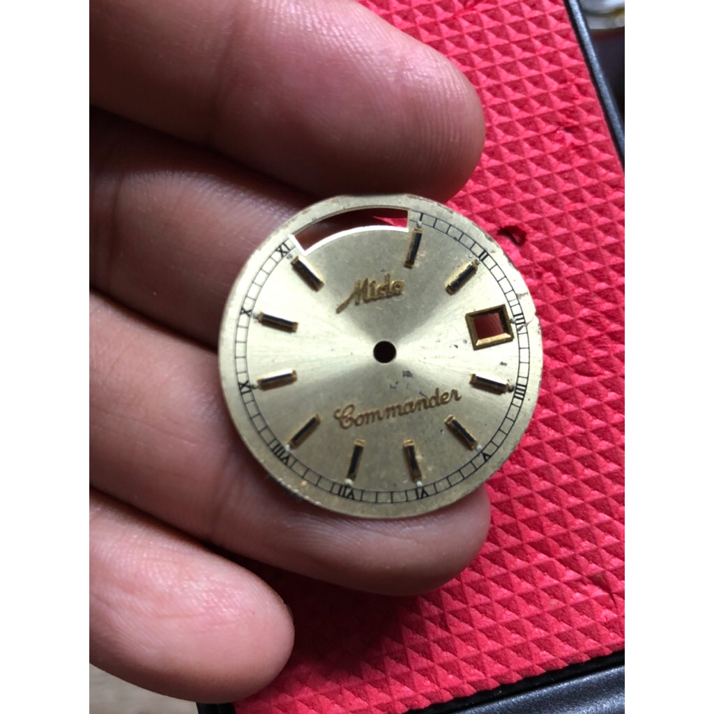 dial jam tangan mido original
