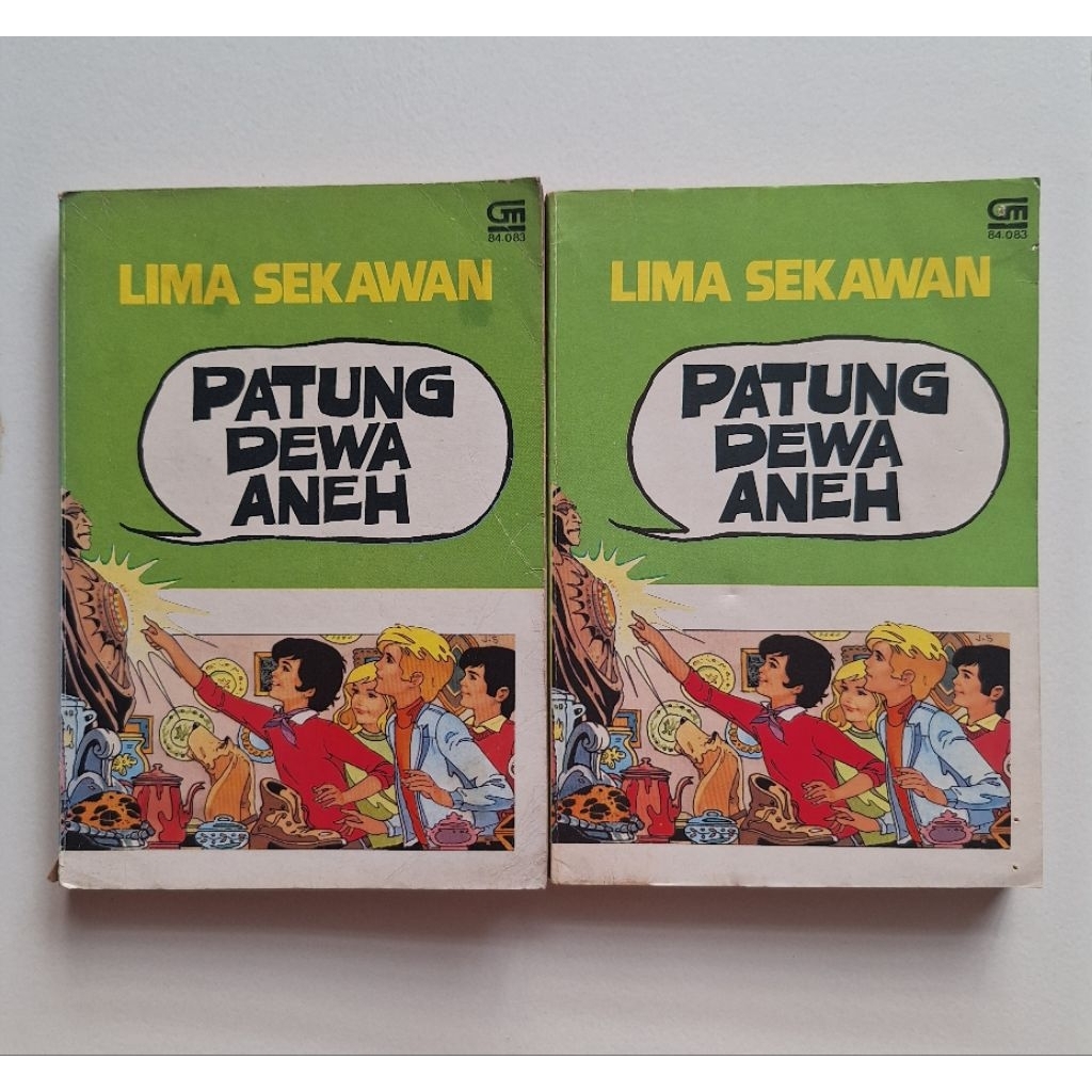 Lima Sekawan 5: Patung Dewa Aneh - Enid Blyton - Claude Voilier (X PERPUS MASIH BAGUS)