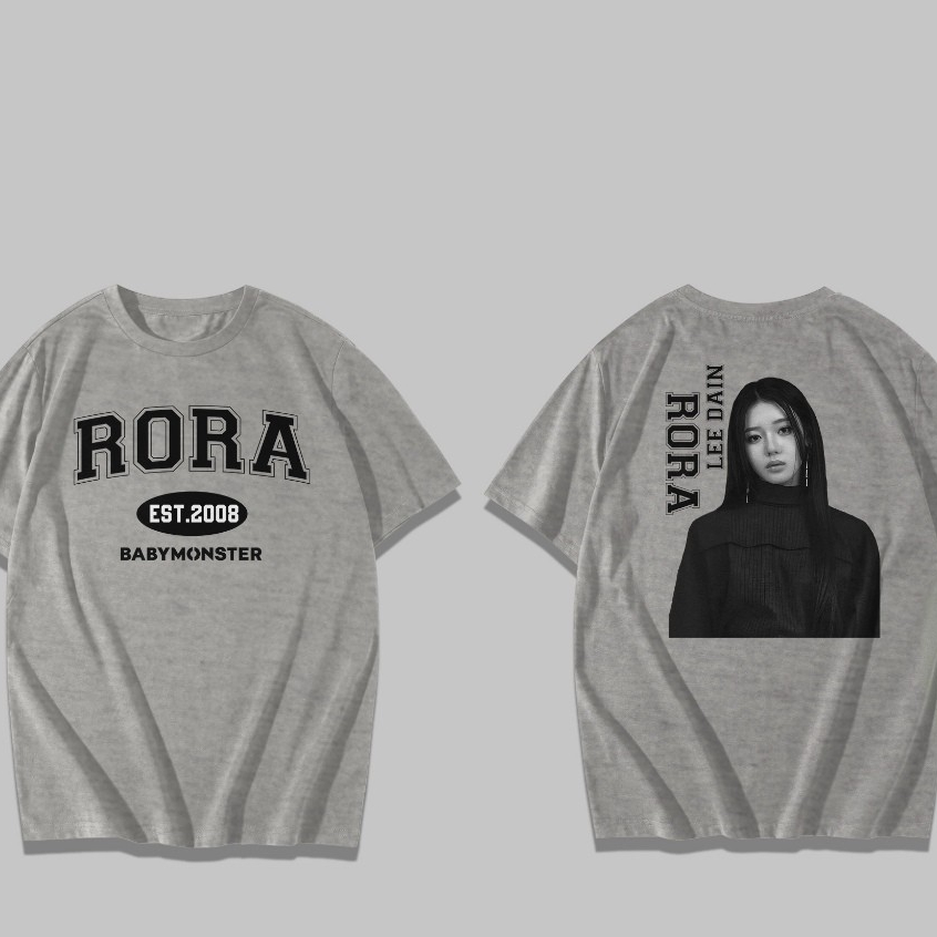 Kaos RORA Babymonster / Kaos Babymonster / Kaos Kpop / Fansmerch