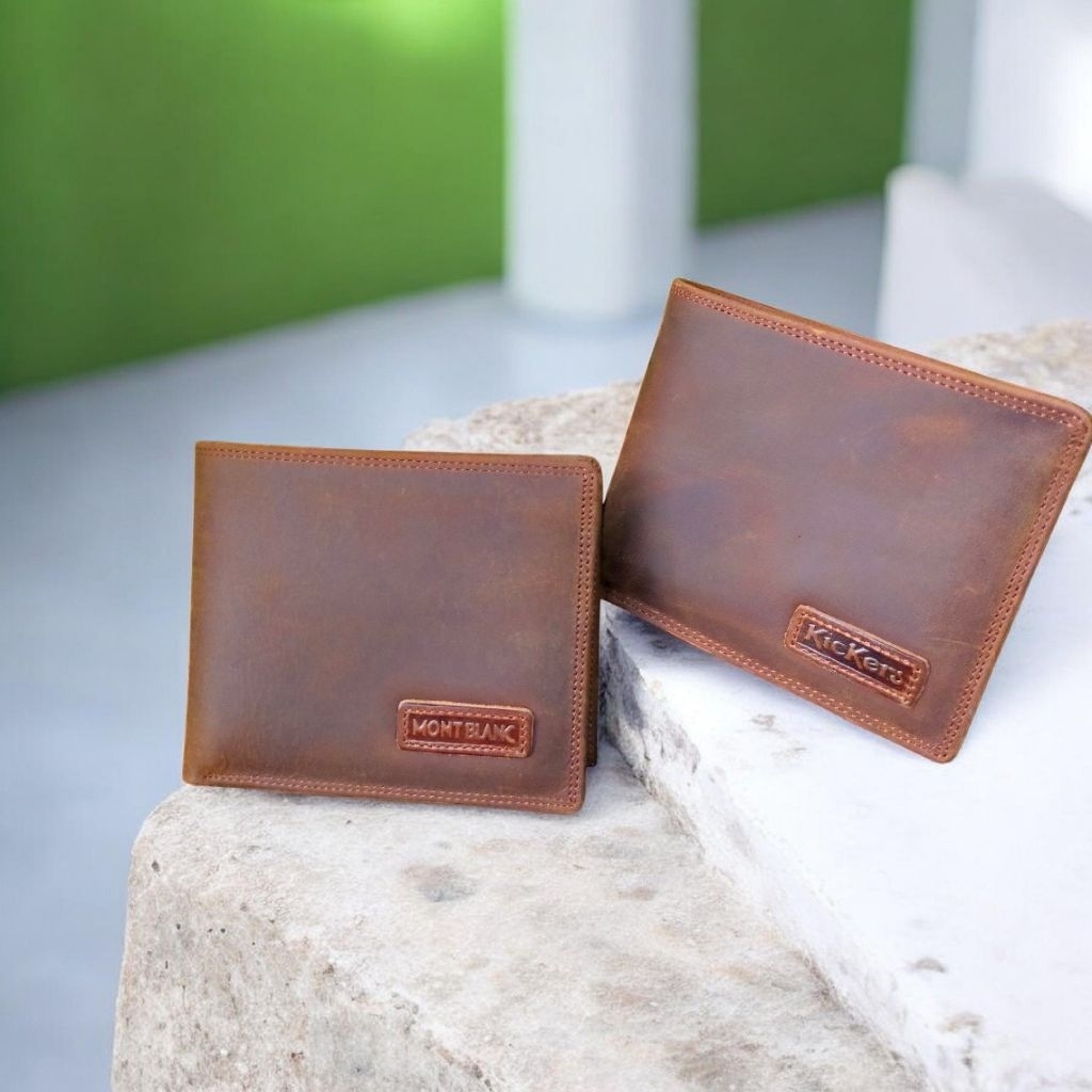 DOMPET PRIA FULL KULIT CRAZY HORSE