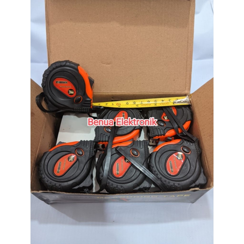 Sale Meteran 3m 5m 7.5m 10m Meteran Bangunan /Meteran Tukang Karet Berkualitas