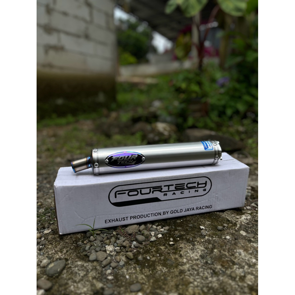 silincer almunium tip titanium original fourtech & gjr