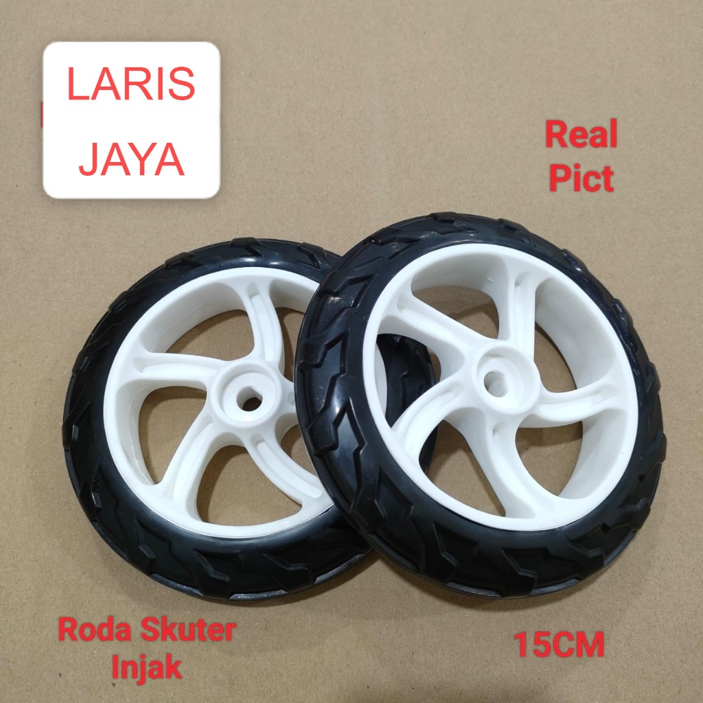 Roda skuter INJAK ORIGINAL universal bisa untuk semua skuter pedal injak , ASLI RODA BELAKANG SKUTER