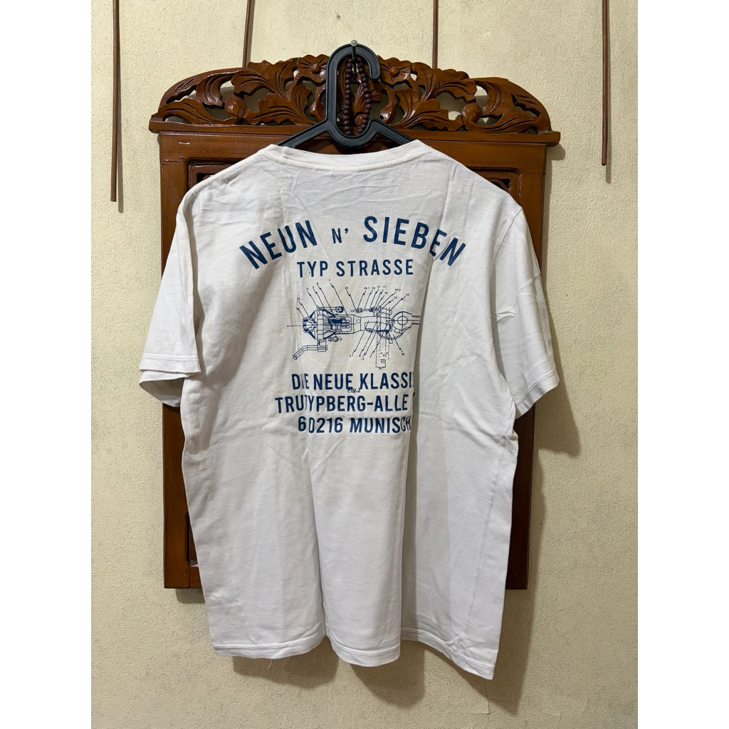 Tshirt RSCH Neun N Sieben White (preloved)