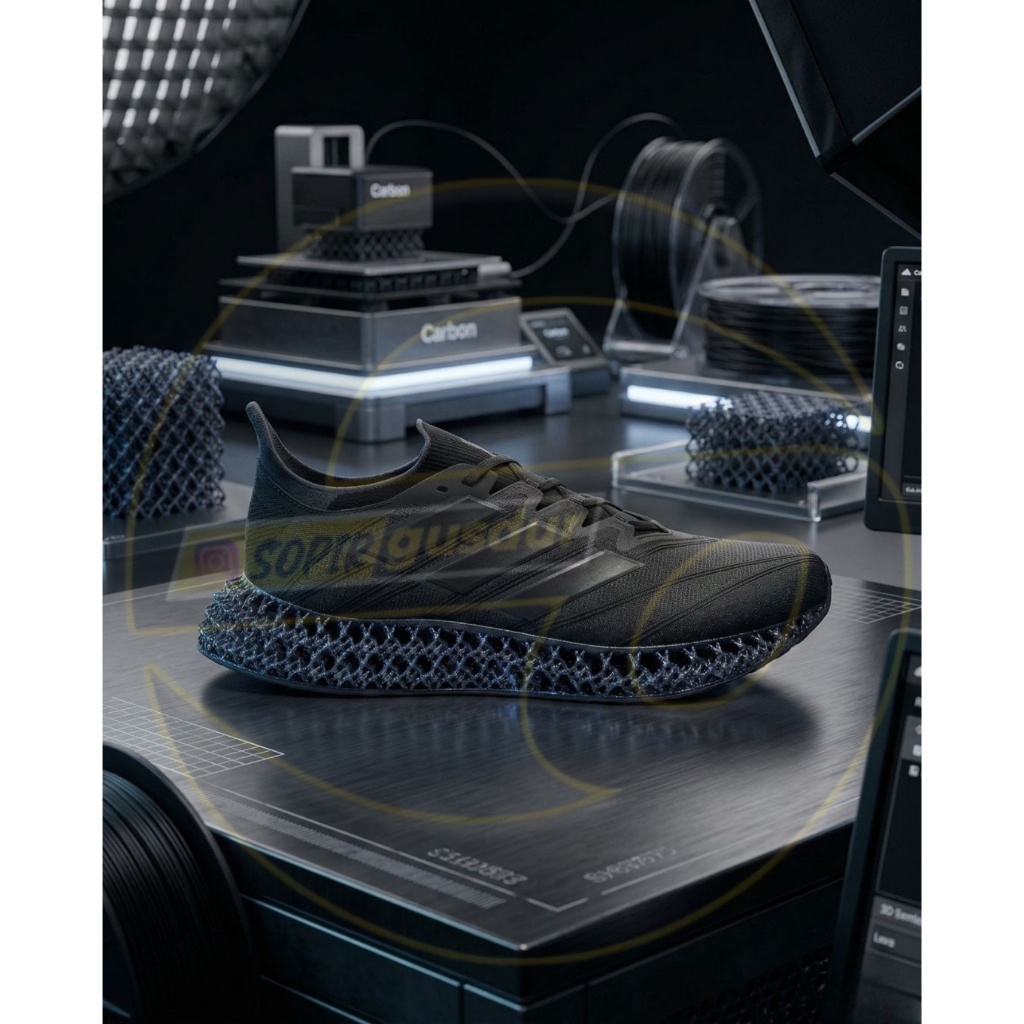 SOPIRGUDUR Sepatu Running Adidas 4DFWD 4 M Black ORIGINAL