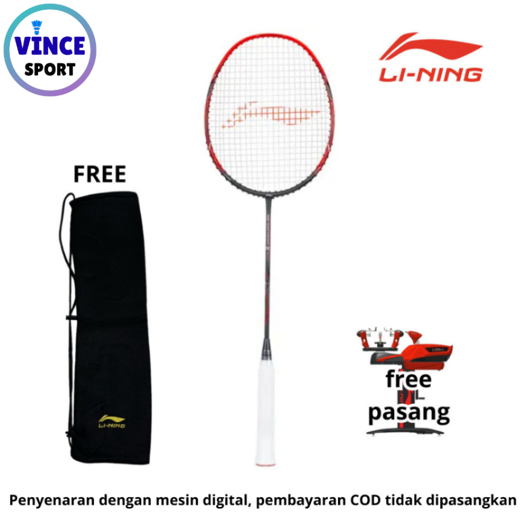 Raket Olahraga Badminton LI-NING 3D CALIBAR X BOOST / 3D CALIBAR X COMBAT / 3D CALIBAR X DRIVER