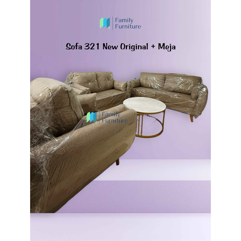 Sofa New Original 321 + Meja Tamu (H) (M.HGU)