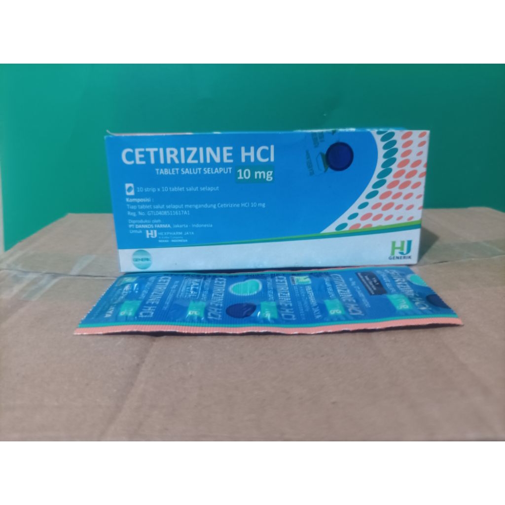 Cetirizine Pim Tablet obat gatal alergi