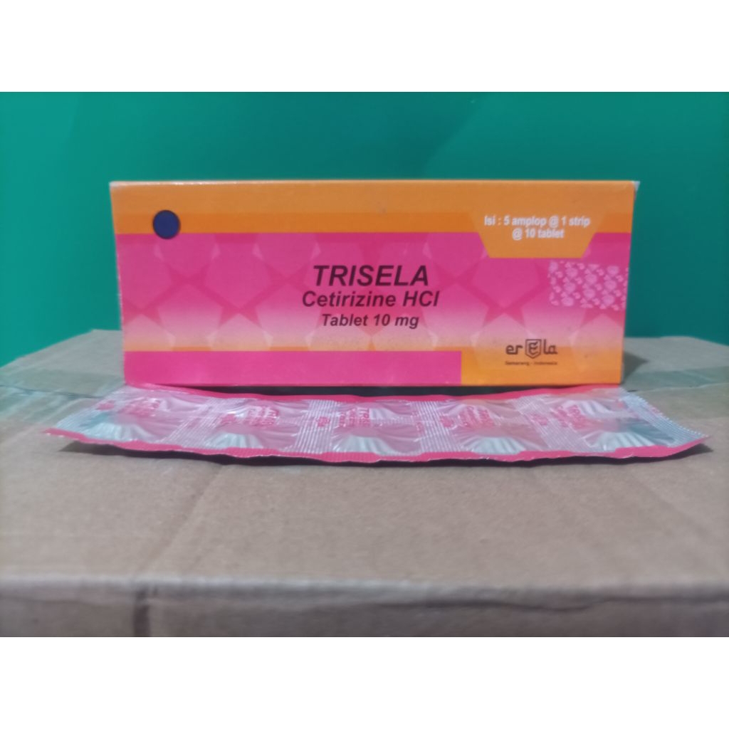 Trisela Tablet obat gatal alergi ampuh