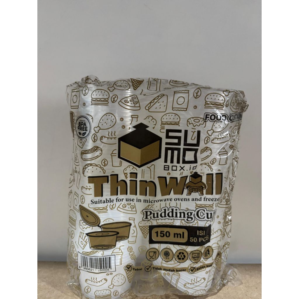 thinwall 150ml cup puding