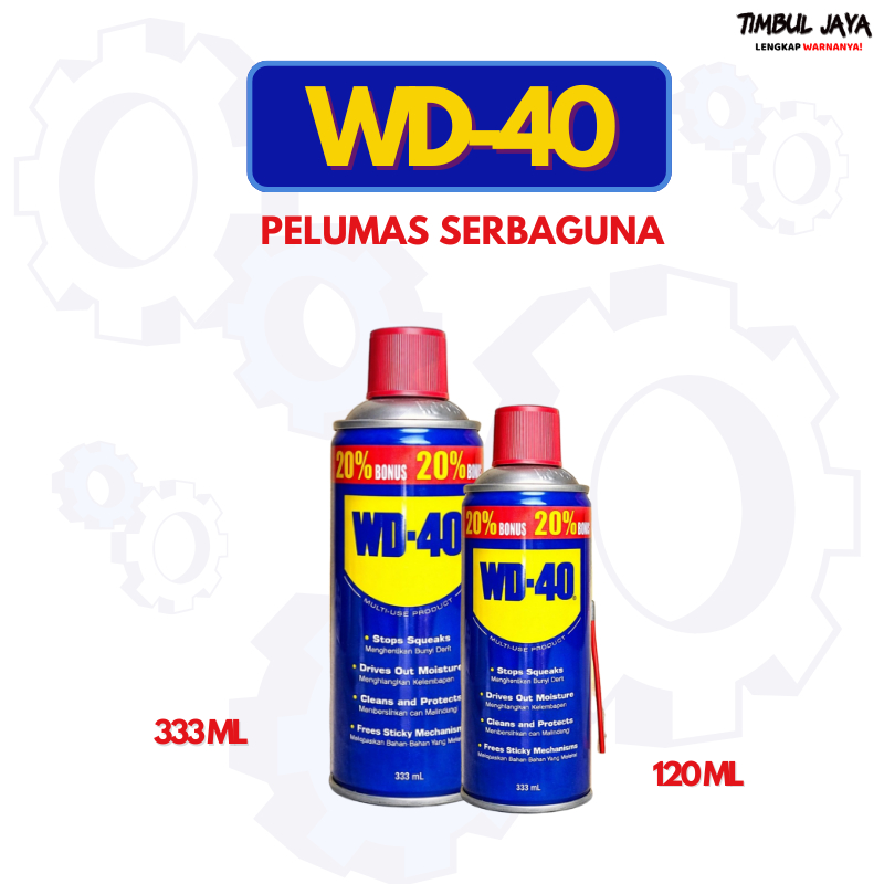 WD 40 333 Original + Sedotan / Pelumas WD 40 / Cairan WD40 Serbaguna WD-40