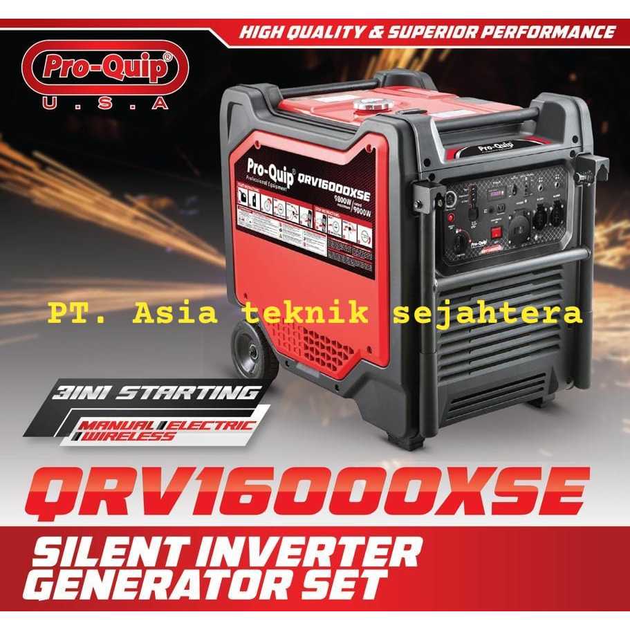 Genset silent inverter 12.5 kva 10000 watt ProQuip