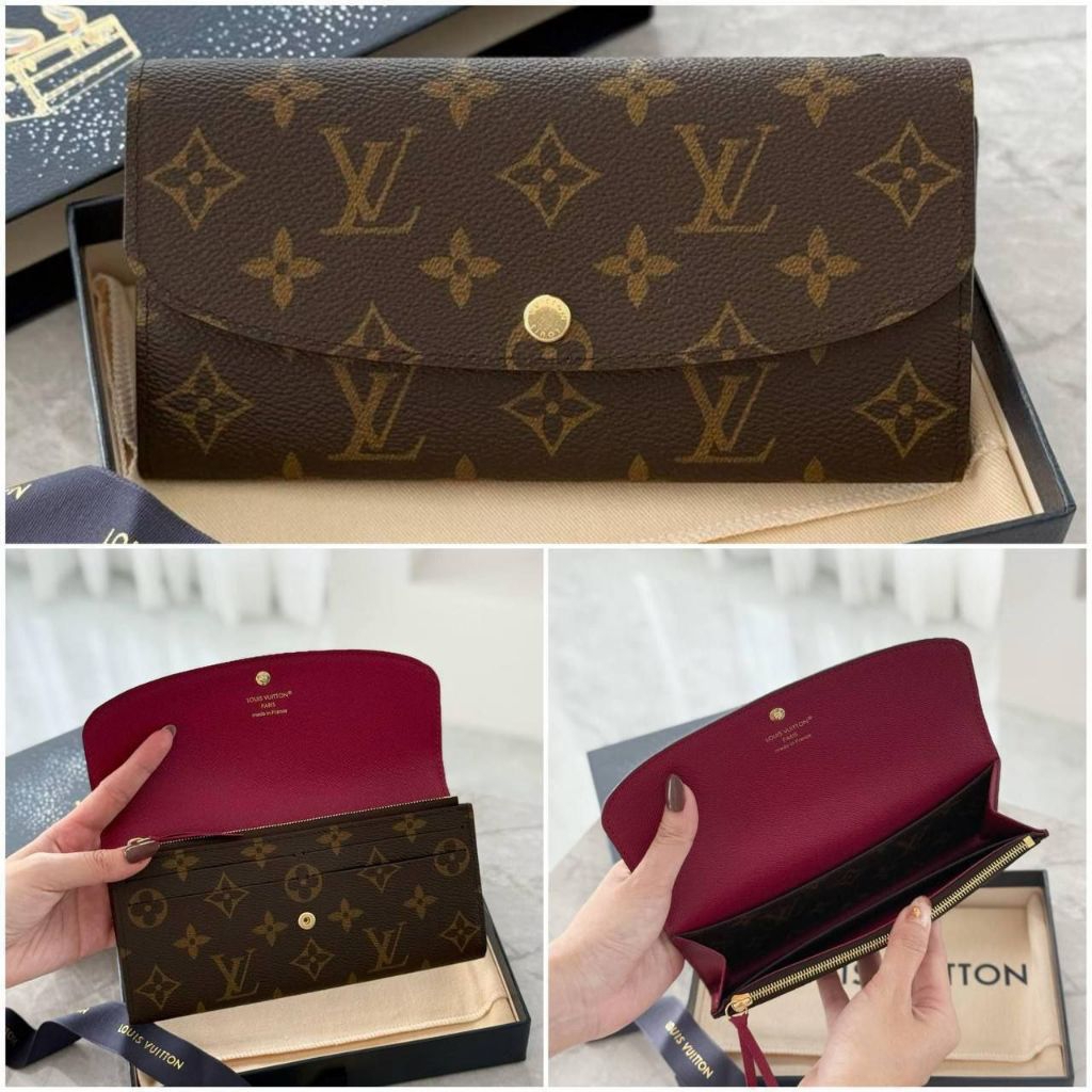 Louis Vuitton LV Emilie Wallet Monogram